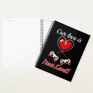 Agenda Gamer Valentine Planner