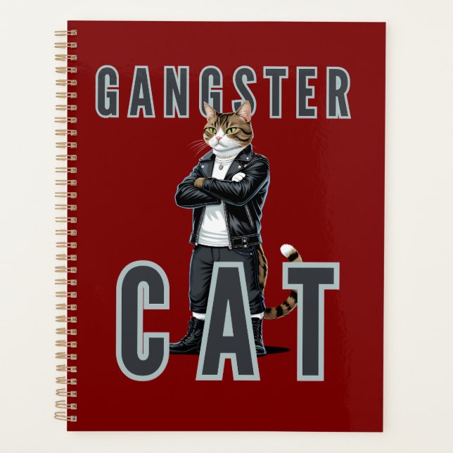 Agenda Gangster Cat Bad Boy (Anverso)