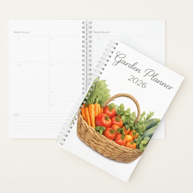 Agenda 🥕🍅 Garden Planner 2026 🌱📔 (Demostración)