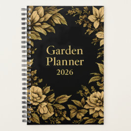 Agenda 🌿✨ Garden Planner 2026 🖤🌼