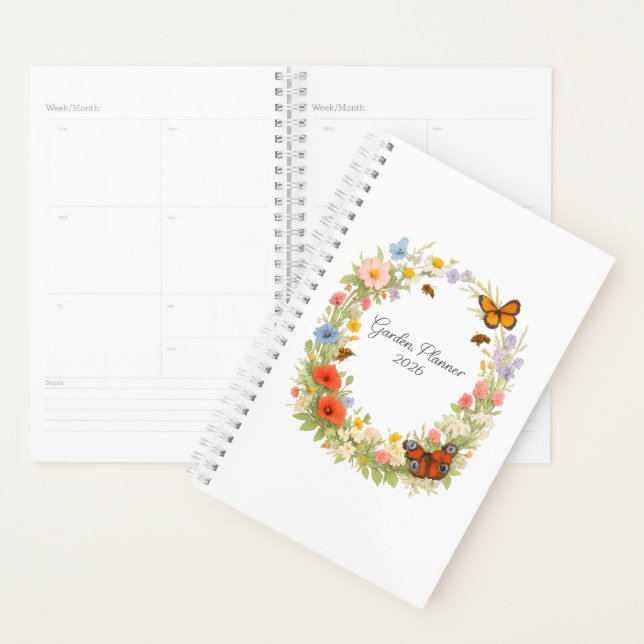 Agenda 🦋🌼 Garden Planner 2026 🌿📔 (Demostración)