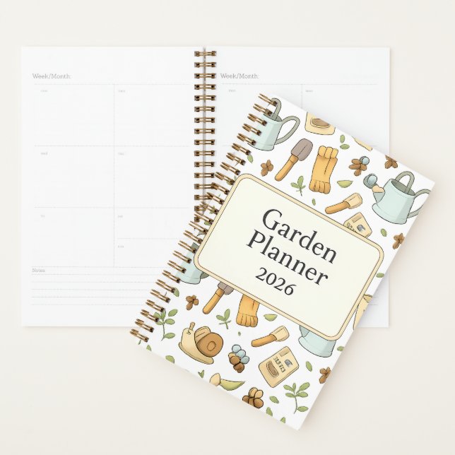 Agenda 🌱📒 Garden Planner 2026 🐌🧤 (Demostración)