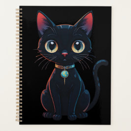Agenda Gatito negro poco espeluznante