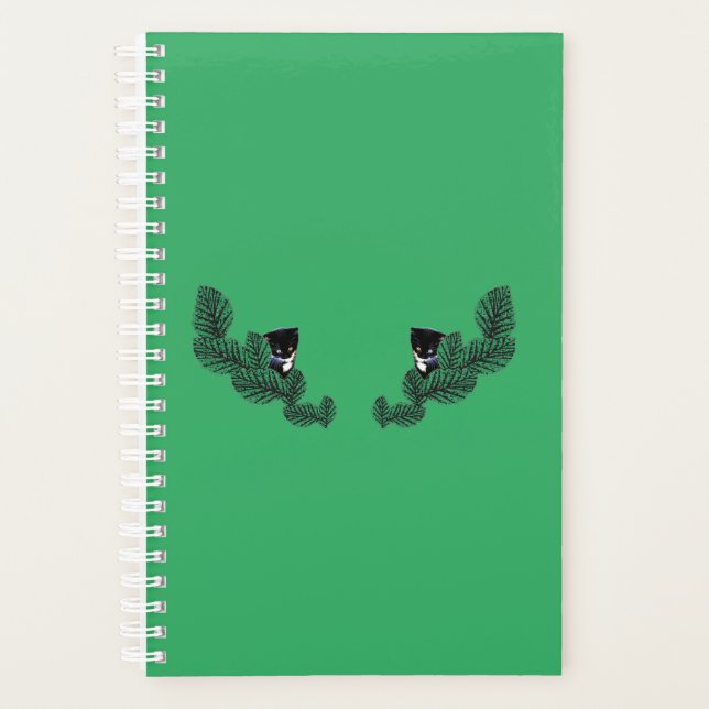 Agenda Gatitos con hojas (Anverso)