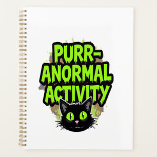 Agenda Gato Actividad Purr-anormal