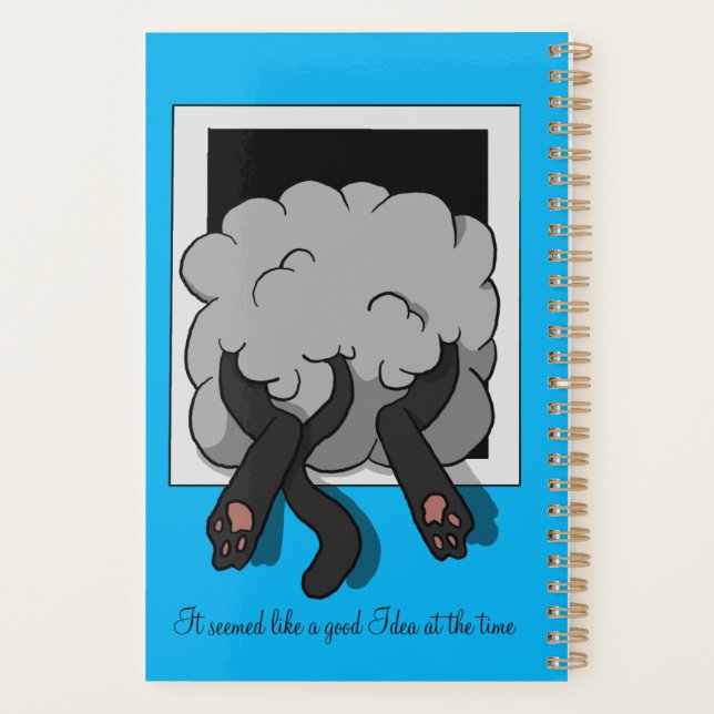 Agenda Gato avergonzado  (Reverso)