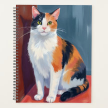 Gato Calico | Gato Gatito Bonito Mascota Acuarela