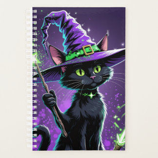 Agenda Gato de hechiceros de Halloween