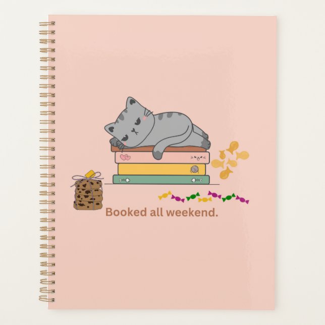 Agenda Gato de libro (Anverso)
