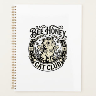 Agenda Gato de Miel de Abeja Gato Divertido Gráfico - Gat