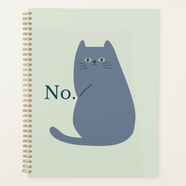 Agenda Gato de rechazo (Anverso)