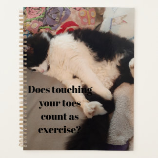 Agenda Gato de Tuxedo Cita graciosa a Chicas de gatos neg