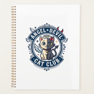 Agenda Gato Diablo Ángel Regalo para Mamá Gata - Gato Dia