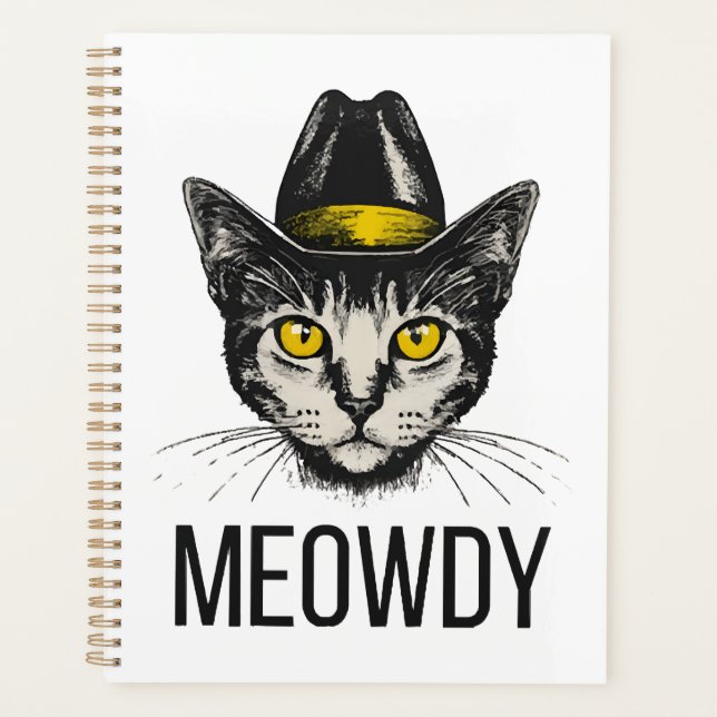 Agenda Gato Divertido Miau (Anverso)