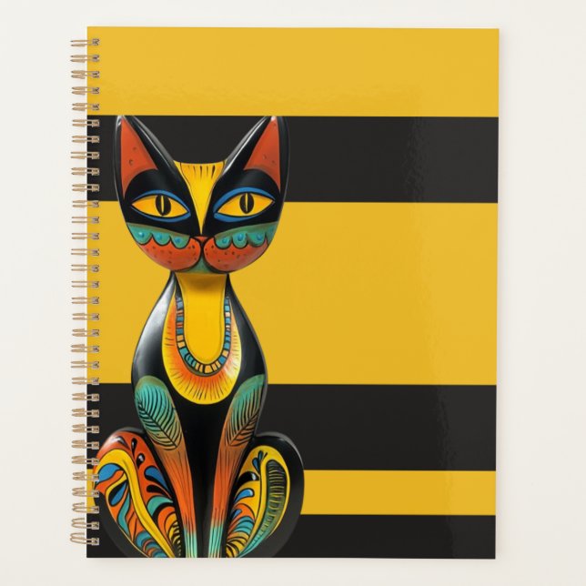Agenda Gato egipcio (Anverso)