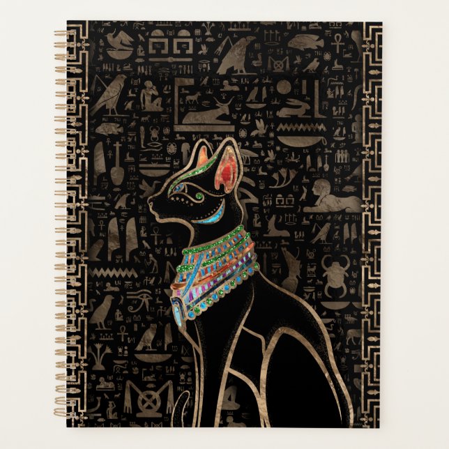 Agenda Gato egipcio - Bastet (Anverso)