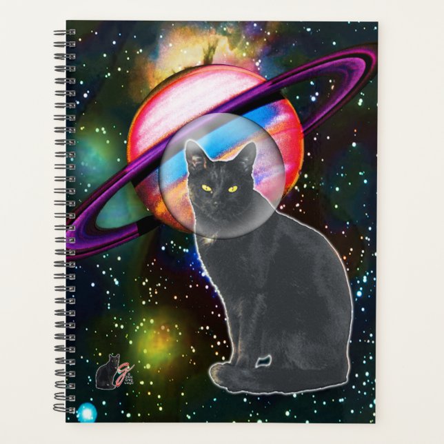 Agenda Gato Espacial Cosmo (Anverso)