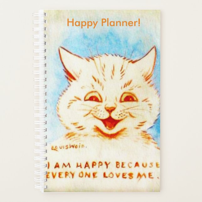 Agenda Gato feliz (Anverso)