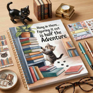 Agenda Gato Inspirador Divertido
