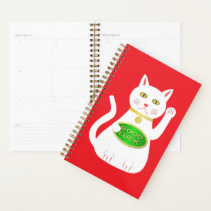 Agenda Gato Lucky Oriental