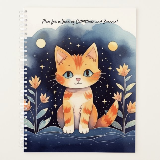 Agenda Gato místico (Anverso)