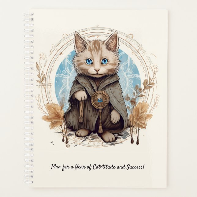 Agenda Gato místico (Anverso)