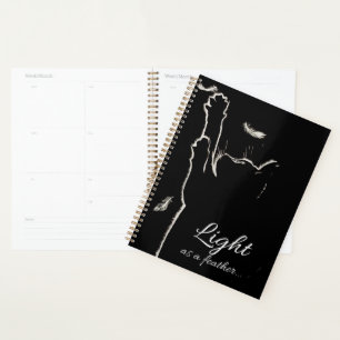 Agenda Gato negro blanco