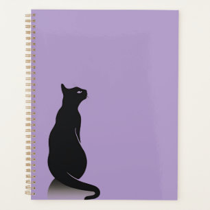 Agenda Gato negro Lilac