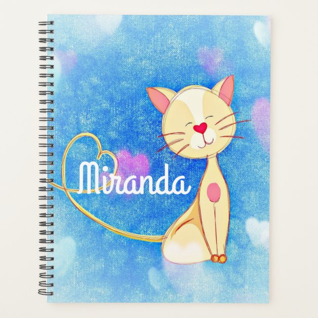 Agenda Gato soñador (Anverso)