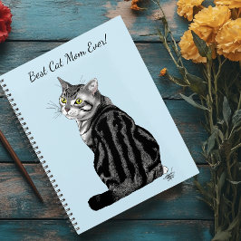 Agenda Gato Tabby del Día de la Madre