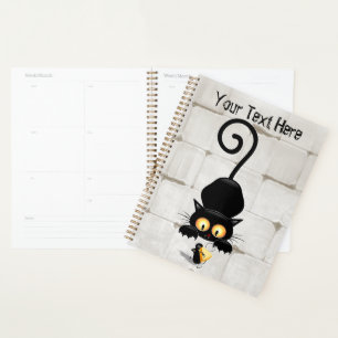 Agenda Gato y ratón con personajes de dibujos animados di