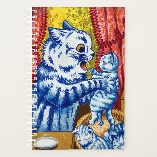 Agenda Gato y sus gatitos (Anverso)