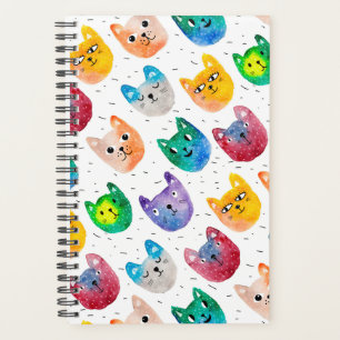 Agenda Gatos acuarelas y amigos