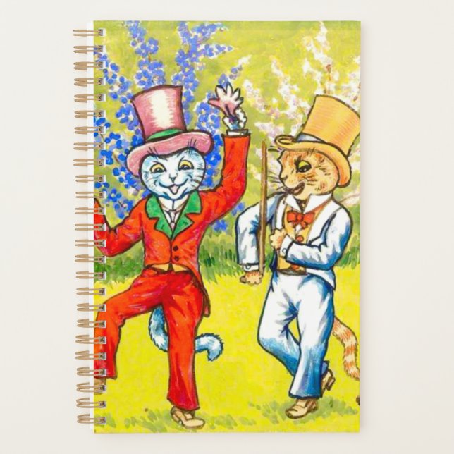 Agenda Gatos bailando (Anverso)