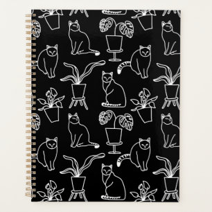 Agenda Gatos blancos en negro