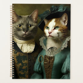 Agenda Gatos con disfraces brillantes
