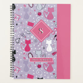 Agenda Gatos De Corazón Púrpura A Mediados Del Siglo