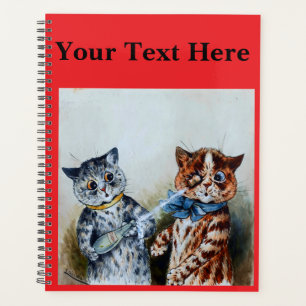 Agenda gatos de Louis Wain