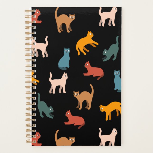Agenda Gatos en el negro (Anverso)