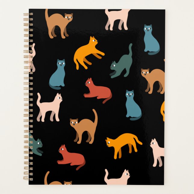 Agenda Gatos en negro (Anverso)