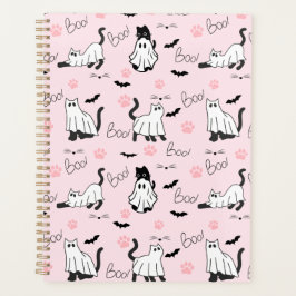 Agenda Gatos Fantasmas Lindos Halloween