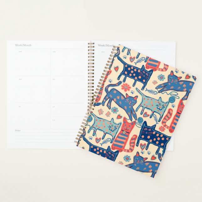 Agenda Gatos Retro  (Demostración)
