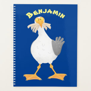Agenda Gaviota divertida con personalizado de patatas fri