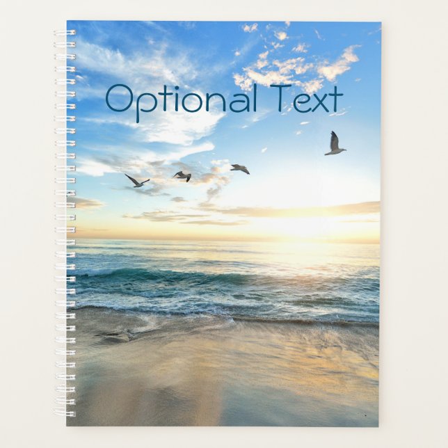 Agenda Gaviotas de playa matutinas (Anverso)