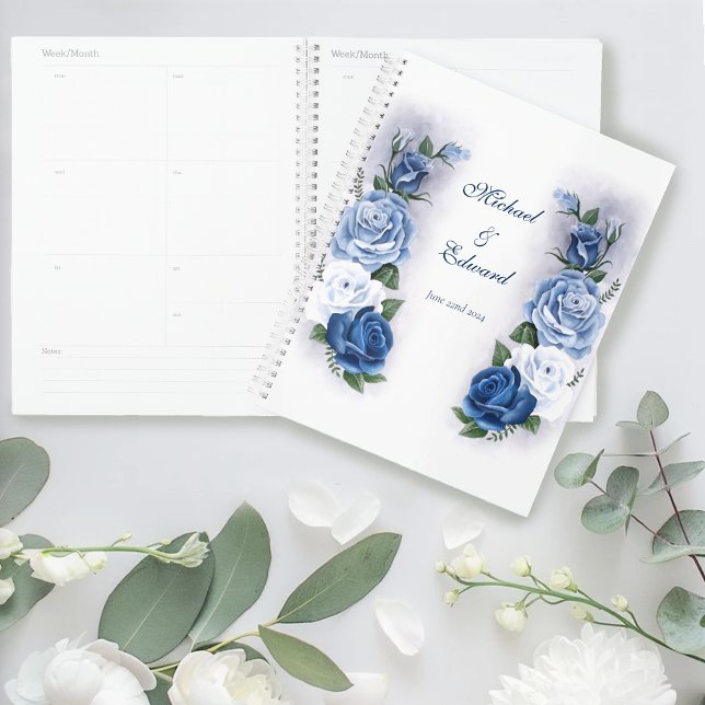 Agenda Gay Grooms Regency Blue Rosas (Subido por el creador)