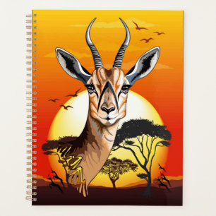 Agenda Gazelle Animal salvaje Antelope africano