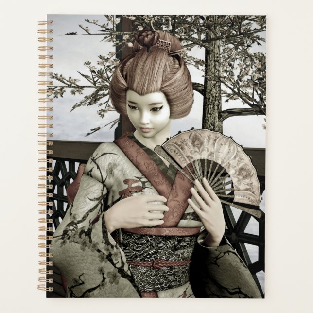 Agenda Geisha Vintage (Anverso)