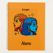 Gemini Signo Zodiacal Pop Art - Gemelos Celestiale