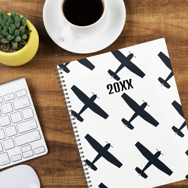 Agenda Genial, Simple vuelo de avión, Blanco y Negro (Subido por el creador)