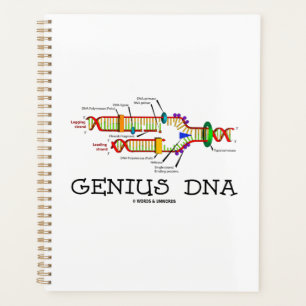 Agenda Genius DNA Humor de biología molecular